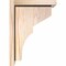 Ekena Millwork Monterey Smooth Corbel w/Backplate, Douglas Fir, 7 1/2"W x 10"D x 14"H COR08X10X14MON01SDF - alternate 2